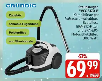 Marktkauf Grundig staubsauger vcc 3170 l Angebot