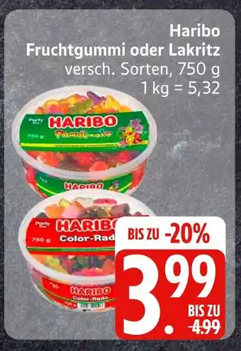 Edeka Haribo fruchtgummi Angebot