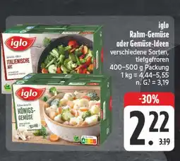 E-Center Iglo rahm-gemüse italienische art Angebot
