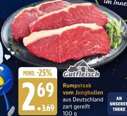 Edeka Gutfleisch rumpsteak vom jungbullen Angebot