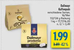 diska Dallmayr crema d'oro mild + fein Angebot