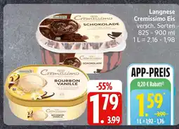 Edeka Langnese cremissimo schokolade Angebot