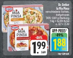 E-Center Dr. oetker la mia pinsa Angebot