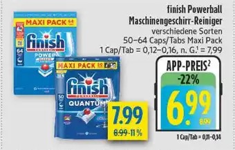 diska Finish powerball maschinen­geschirr-reiniger Angebot