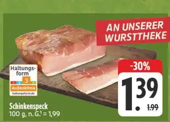 E-Center Schinkenspeck Angebot