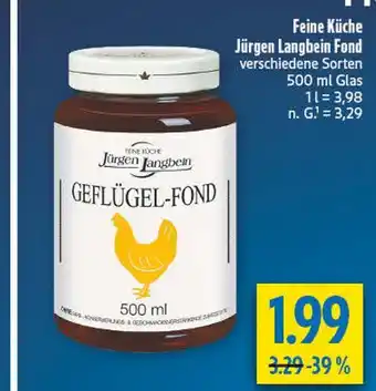 diska Jürgen langbein geflügel-fond Angebot