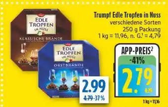 diska Trumpf edle tropfen in nuss klassische brände Angebot