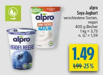 diska Alpro heidelbeere Angebot