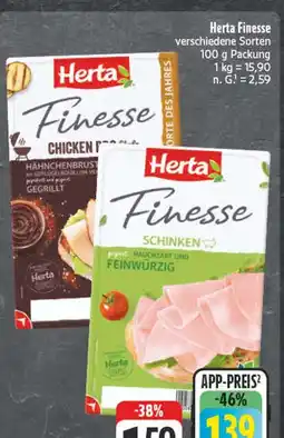 E-Center Herta finesse Angebot