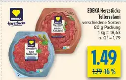 diska Edeka herzstücke pfeffer salami Angebot