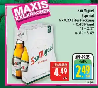 Marktkauf San miguel especial Angebot