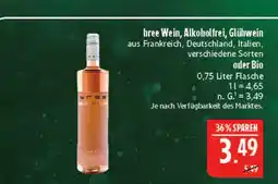 Marktkauf Bree wein, alkoholfrei, glühwein Angebot