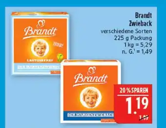 Marktkauf Brandt zwieback Angebot