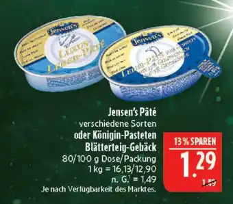 Marktkauf Jensen's pâté Angebot