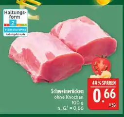 Marktkauf Schweinerücken ohne knochen Angebot