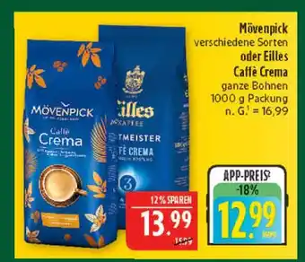 Marktkauf Mövenpick caffè crema Angebot