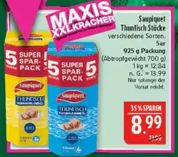 Marktkauf Saupiquet thunfisch in sonnenblumenöl Angebot