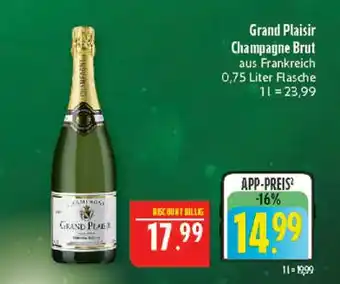 Marktkauf Grand plaisir champagne brut Angebot