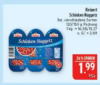 Marktkauf Reinert schinken nuggetz Angebot