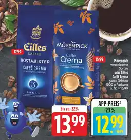 E-Center Eilles röstmeister caffè crema Angebot
