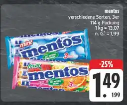 E-Center Mentos Angebot