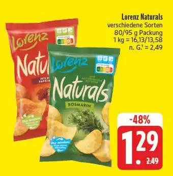 E-Center Lorenz naturals mild paprika Angebot