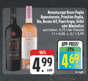E-Center Latentia novantaceppi rosso puglia appassimento Angebot