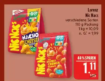 Marktkauf Lorenz nic nacs nacho cheese style Angebot