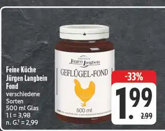 Edeka Jürgen langbein geflügel-fond Angebot