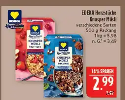 Marktkauf Edeka herzstücke knusper müsli frucht Angebot