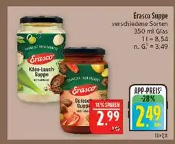 Marktkauf Erasco käse-lauch suppe Angebot