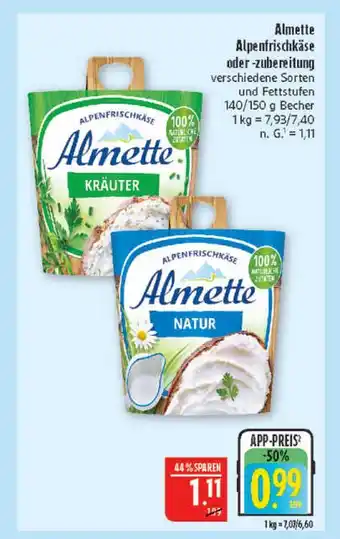 Marktkauf Almette kräuter Angebot