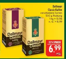 Marktkauf Dallmayr classic kaffee kräftig Angebot