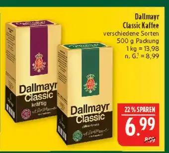 Marktkauf Dallmayr classic kaffee kräftig Angebot