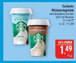 Marktkauf Starbucks milchmischgetränk Angebot