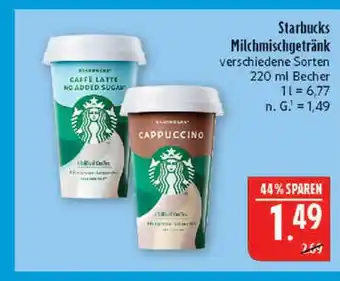 Marktkauf Starbucks milchmischgetränk Angebot