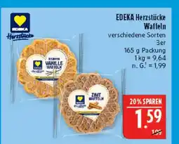 Marktkauf Edeka herzstücke bourbon vanille waffeln Angebot