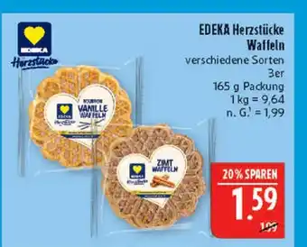 Marktkauf Edeka herzstücke bourbon vanille waffeln Angebot
