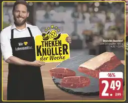 Edeka Deutsches roastbeef vom jungbullen Angebot