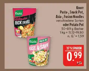 Marktkauf Knorr asia noodles duck taste Angebot
