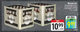E-Center Warsteiner bier Angebot