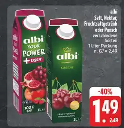 Edeka Albi your power + eisen Angebot