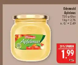 Marktkauf Odenwald apfelmus Angebot