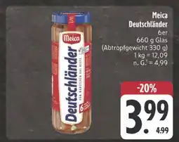 Edeka Meica deutschländer Angebot