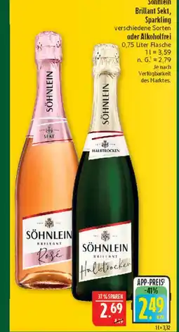 Marktkauf Söhnlein brillant sekt rosé Angebot