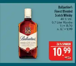 Marktkauf Ballantine's finest blended scotch whisky Angebot
