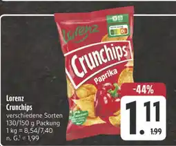 Edeka Lorenz crunchips Angebot