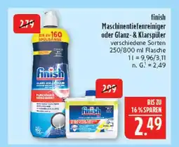 Marktkauf Finish maschinenreiniger Angebot