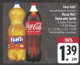 Edeka Coca-cola coca-cola Angebot