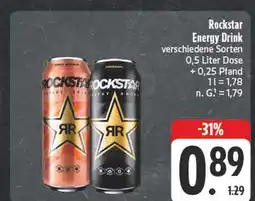 Edeka Rockstar energy drink Angebot